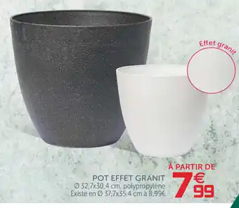 Gifi Pot Effet Granit offre