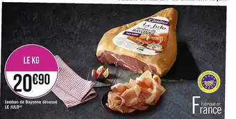 Jambon De Bayonne Désossé Le Julo