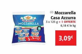 Colruyt Mozzarella Casa Azzurra offre