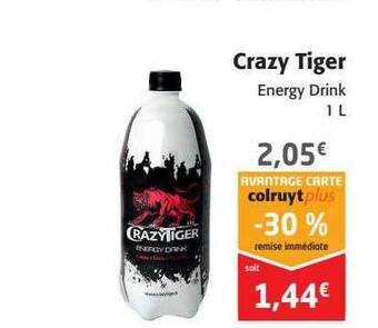 Colruyt Crazy Tiger offre