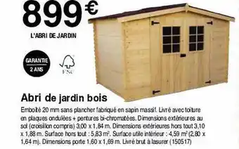 Abri De Jardin Bois