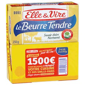 Auchan LE BEURRE TENDRE offre