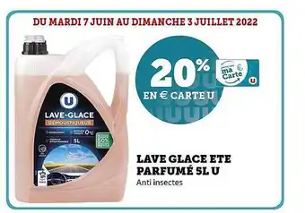 Hyper U Lave Glace été Parfumé 5l U offre
