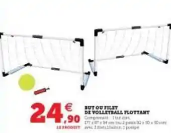 Hyper U But Ou Filet De Volleyball Flottant offre