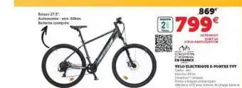 Hyper U Vélo électrique E-vortex Tvt offre