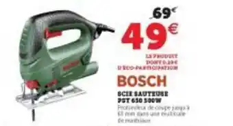 Hyper U Scie Sauteuse Pst 350 500w Bosch offre