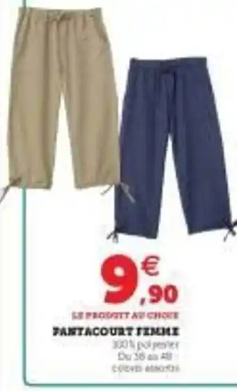 Pantacourt Femme