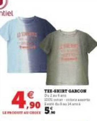 Hyper U Tee-shirt Garçon offre