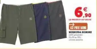 Hyper U Bermuda Homme offre
