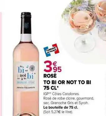 Rosé To Bi Or Not To Bi