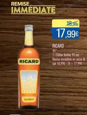 Match Ricard offre