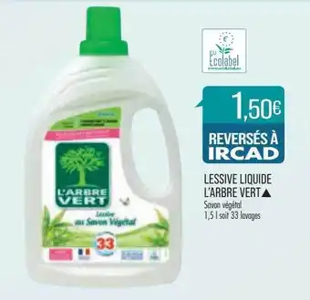 Match Lessive Liquide L'arbre Vert offre