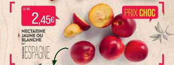 Match Nectarine Jaune Ou Blanche offre