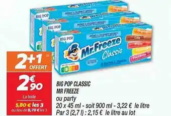 Big Pop Classic Mr Freeze