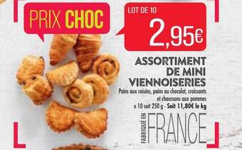 Match Assortiment De Mini Viennoiseries offre