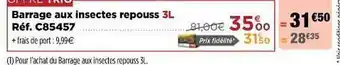 Teleshopping Barrage Aux Insectes Repouss 3l offre