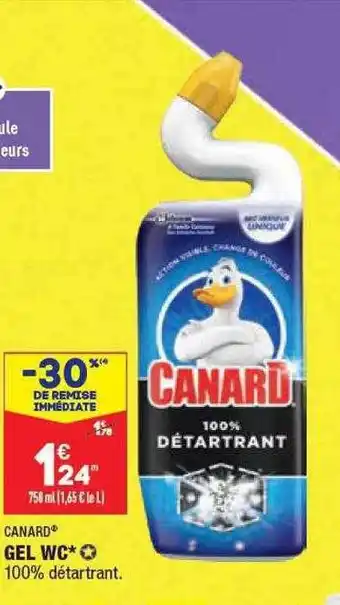 ALDI Canard Gel Wc offre