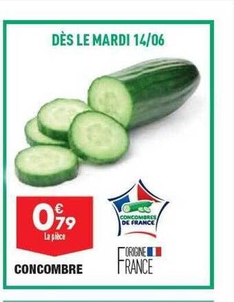 ALDI Concombre offre
