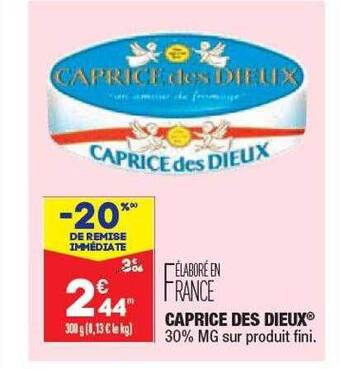 ALDI Caprice Des Dieux offre