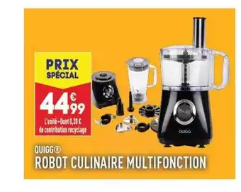 Robot Culinaire Multifonction Quigg