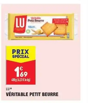 ALDI Véritable Petit Beurre Lu offre