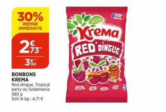 Bi1 Bonbons Krema offre