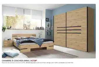 Meubles Crack Chambre à Coucher Anna 2 offre