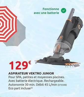 Rural Master Aspirateur Vektro Junior offre