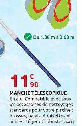 Rural Master Manche Télescopique offre