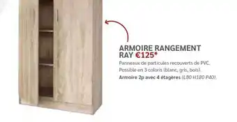 Meubles Crack Armoire Rangement Ray offre