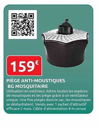 Rural Master Piège Anti-moustiques Bg Mosquitaire offre