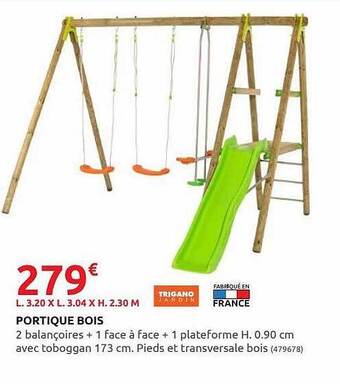 Rural Master Portique Bois offre