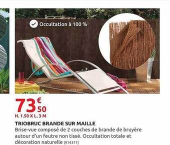 Rural Master Triobruc Brande Sur Maille offre