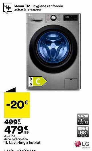 BUT Lave-linge Hublot Lg offre