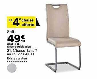 BUT Chaise Talia offre