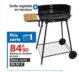 Castorama Barbecue Charbon De Bois offre