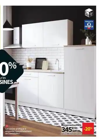 Conforama Cuisine Coolness offre