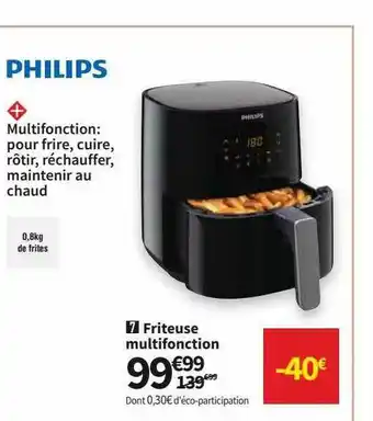Conforama Friteuse Multifonction Philips offre