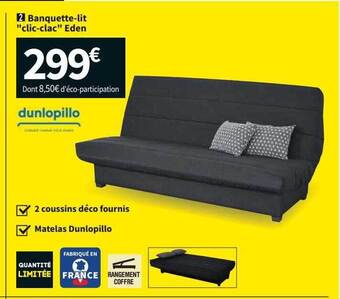 Conforama Banquette-lit offre