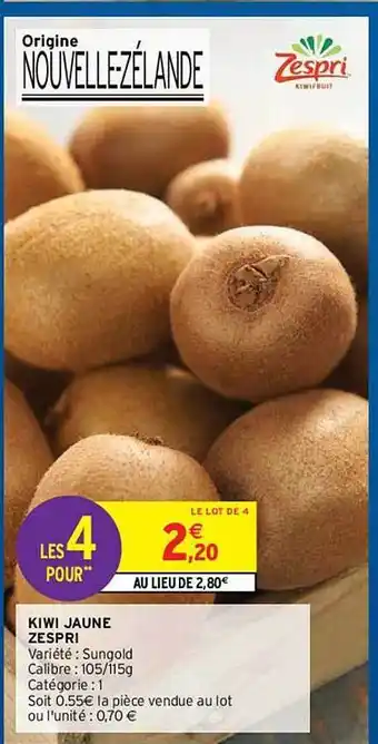 Kiwi Jaune Zespri