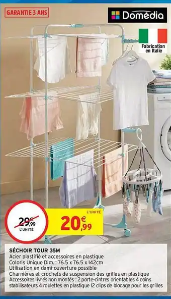 Intermarché Hyper Séchoir Tour 35 M Domédia offre