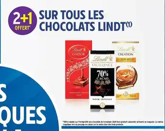 Intermarché Hyper Chocolats Lindt offre