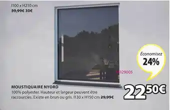 JYSK Moustiquaire Nyord offre