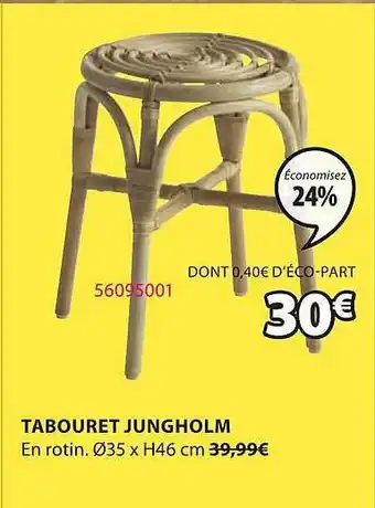 JYSK Tabouret Jungholm offre