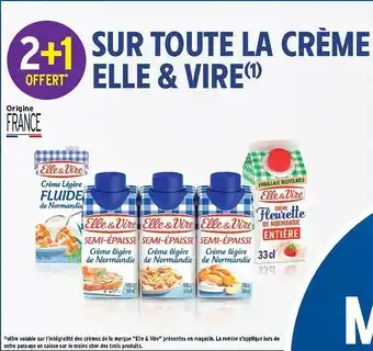 Intermarché Hyper Crème Elle & Vire offre