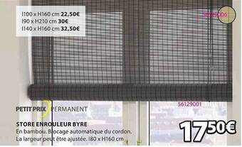 JYSK Store Enrouleur Byre offre