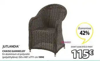 JYSK Chaise Gammelby Jutlandia offre