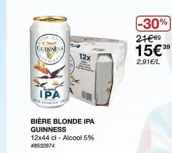 Costco Bière Blonde Ipa Guinness offre