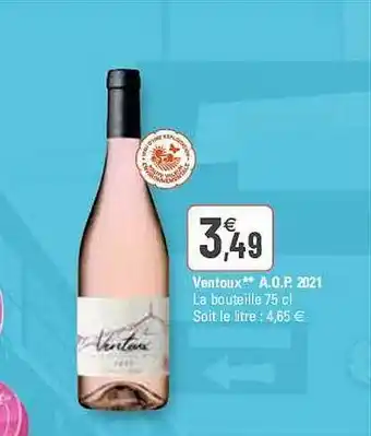 G20 Ventoux A.o.p. 2021 offre