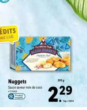 Lidl Nuggets offre